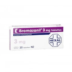 Bromazanil Bromazepam 3mg Tablets