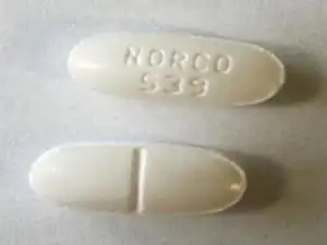 Norco 10/325mg Tablets