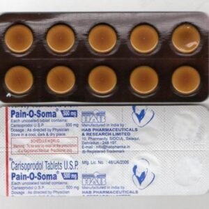 Pain O Soma 500mg Tablets
